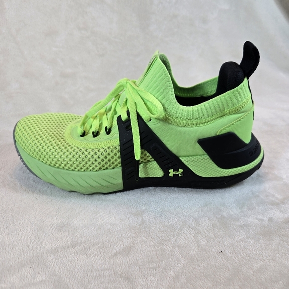 Womens Under Armour Lime Green Sneakers - Picture 5 of 9